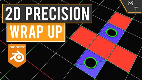 2D Precision - Measureit - Export SVG | Blender 2.9+ Through Precision Modeling | Part - 15