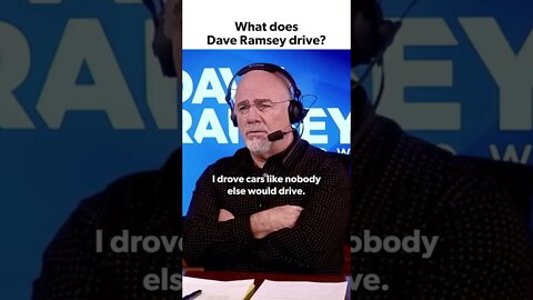 What Does Dave Ramsey Drive?