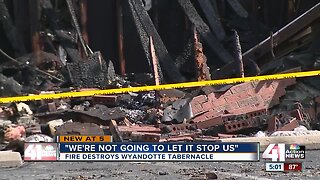 Fire destroys Wyandotte Tabernacle in KCK