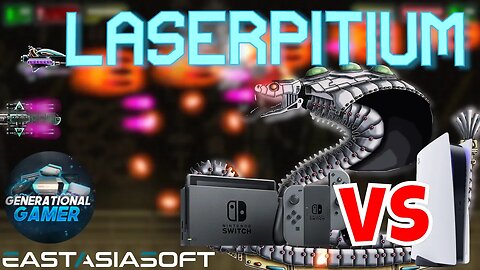 LASERPITIUM - A Shoot'Em-up for Modern Consoles (Switch Vs PS5)