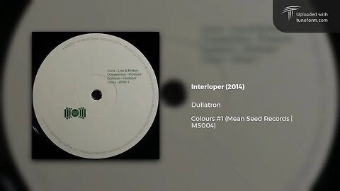Dullatron - Interloper (Mean Seed Records | MS004) [Deep Dubstep]