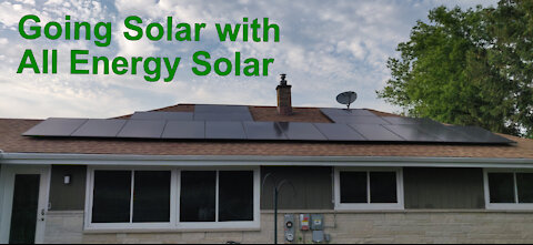 Going Solar with All Energy Solar - Part 1