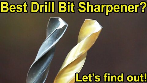 Which Drill Bit Sharpener is Best? Let's find out! Chicago Electric, Drill Doctor, Bosch, Goodsmann