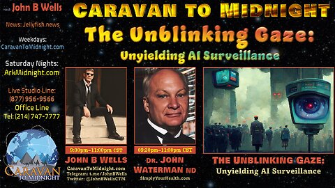 The Unblinking Gaze: Unyielding AI Surveillance - John B Wells LIVE