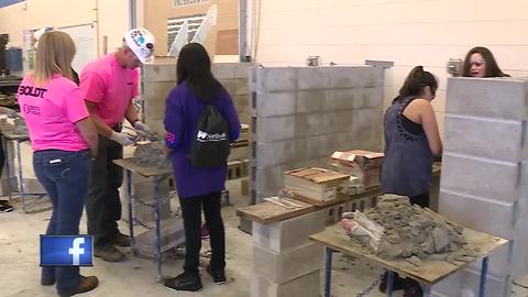 Middle school girls learn STEM trades at NWTC