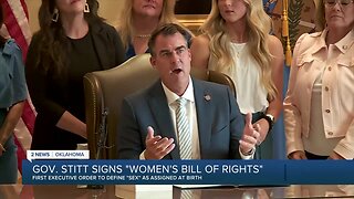 Gov. Stitt Signs "Women's Bill of Rights"