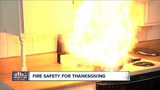 Fire safety tips for Thanksgiving