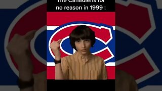 The Canadiens logo change in 1999 was...