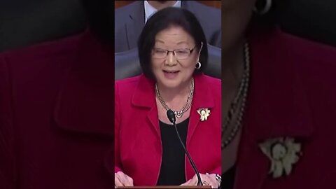 Democrat Mazie Hirono Owns Herself During Biden’s SCOTUS Hearing #shorts