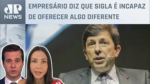 João Amoêdo: “Novo virou partido satélite do PL”; Amanda Klein e Beraldo analisam