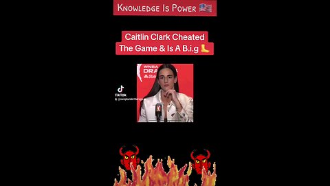 Caitlin Clark Cheated The Game & Is A Bigfoot