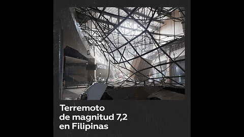 Se registra un terremoto de magnitud 7,2 en el sur de Filipinas