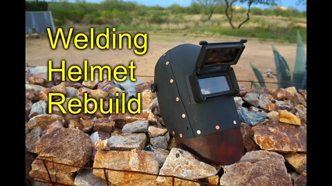 Rebuilding a welding mask- Kydex and Leather