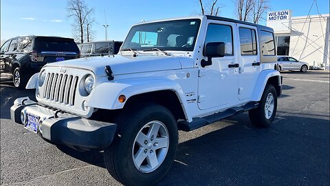 2018 Jeep Wrangler JK Unlimited Sahara Walk Around