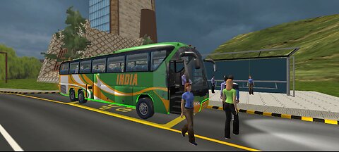 level 2 bus samudra game | new game bus stand parking game | Android game play 2024