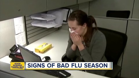 CDC: Signs of a bad flu season