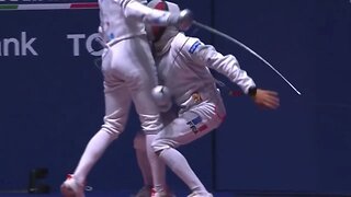 Epee Fencing - Going all in! | Santarelli A vs Cannone R