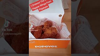 I Ordered The Ghost Pepper Wings From Popeyes