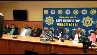 SOUTH AFRICA - Durban - Ministers address truck attacks (Videos) (4zW)