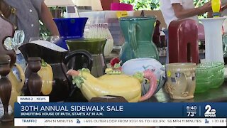 30th annual Sidewalk Sale at The Clearing House