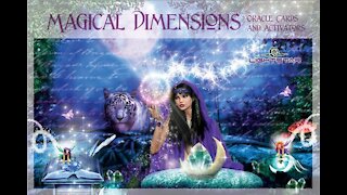 Magical Dimensions Oracle Cards and Activators Cards/Flip Through by Lightstar