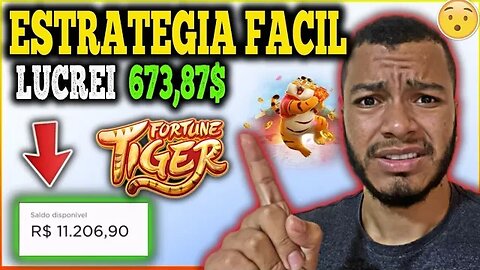 REVELEI A ESTRATÉGIA +Lucrativa FORTUNE Tiger!🤑(673$/DIA)🤑[COPIE E COLE] Como Ganhar Fortune Tiger?