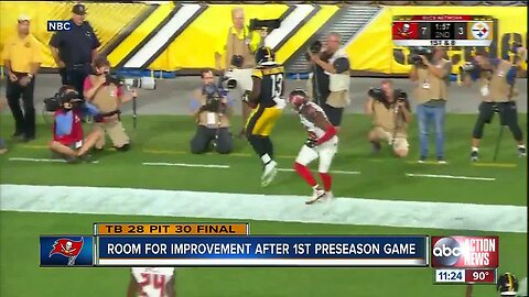 Jason Dobbs and Mason Rudolph lead Pittsburgh Steelers to 30-28 win against Tampa Bay Buccaneers