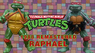 Raphael - 1988 Remastered - Teenage Mutant Ninja Turtles - Unboxing & Review