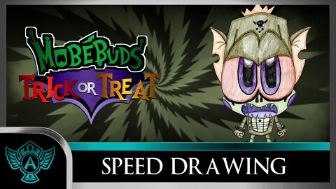 Speed Drawing: MobéBuds Trick or Treat - Toxblin | A.T. Andrei Thomas 2022