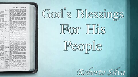 CFC Sunday Sermon - December 31, 2023 - God's Blessings For His People