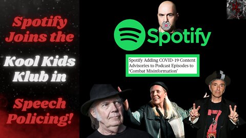 Spotify Cucks Out to the Washed Up Hippies, Joe Rogan Bends the Knee and Apologizes Unnecessarily