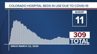 GRAPH: COVID-19 hospital beds in use as of August 11, 2020