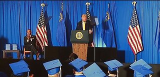 President Trump speaks to former prisoners at graduation ceremony in Las Vegas