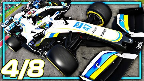 I CRASHED THE ENTIRE FIELD // F1 2021 Formula NASCAR | Season 4 Race 4/8