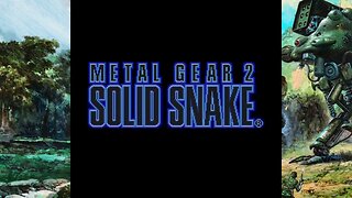 Metal gear 2 Solid Snake intro