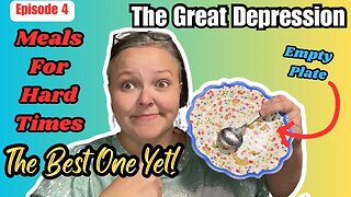 THE BEST ONE ** Great Depression Cooking || Apple Pudding || Meals For Hard Times