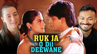 Reacting to 'Ruk Jaa O Dil Deewane' | DDLJ| SHAH RUKH KHAN | KAJOL