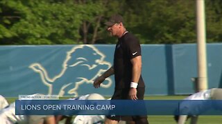 Campbell says he didn't sleep before first Lions camp practice