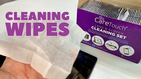 These Cleaning Wipes Clean Electronics, Screens, and Glasses
