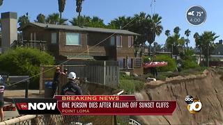 Woman dies in fall at Sunset Cliffs
