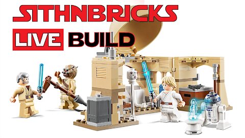 Obi-Wan's Hut | #75270 Build Live! | Rotten Tomatoes?| #LegoStarWars