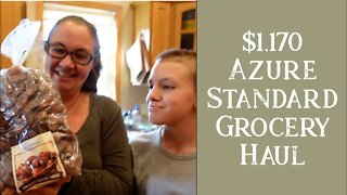 Azure Standard Grocery Haul | Large Family Style