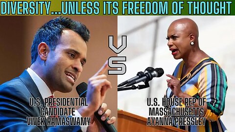 Diversity...Unless Its Freedom Of Thought: Vivek Ramaswamy CALLS OUT Ayanna Pressley