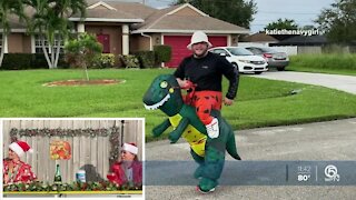Port St. Lucie neighbors make their own Thanksgiving parade