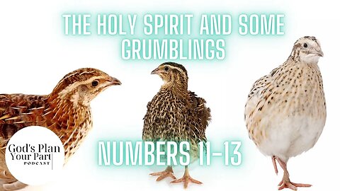 Numbers 11-13 | The Holy Spirit and Some Grumblings
