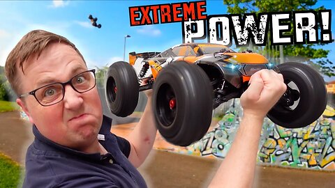This EXTREME RC Basher Has SO MUCH Power! - Team Corally Kronos XTR