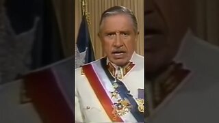 PINOCHET MARCO EL CAMINO LOS CHILENOS AMAN LA LIBERTAD Y LA PAZ