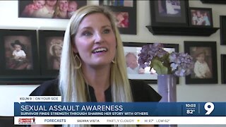 Sexual assault survivor finds strength in sharing experience