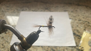 Fly Tying Class Lesson #14 Female Adams Dry Fly