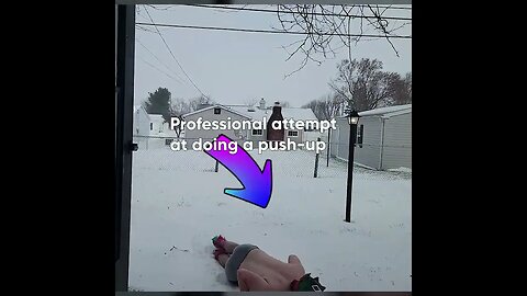 Running Shirtless in the Snow - Wheel of Pain - O° Outside!